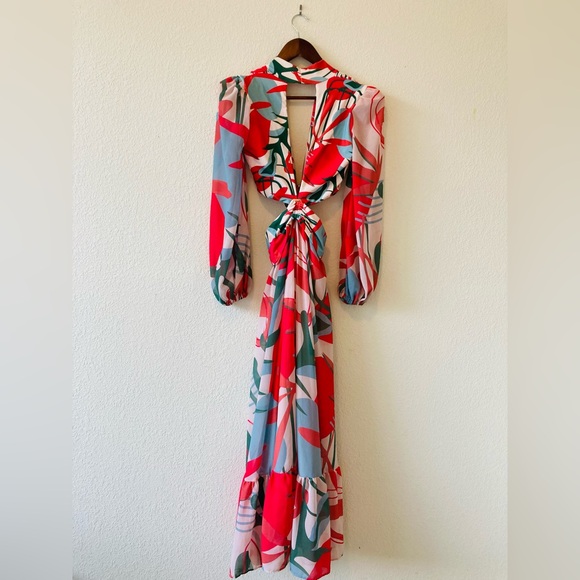 PatBo Rio Cutout Floral Pattern Dress - Picture 8 of 10